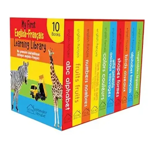 My First English-Français Learning Library (Ma première bibliothèque bilingue anglais-français) (French Edition)