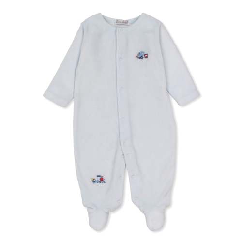 Toot Toot Velour Footie