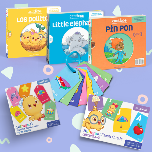El Paquetito para Bebés Bilingües – The Ultimate Bilingual Baby Bundle – Encantos