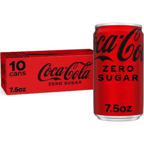 Coca-Cola Zero Sugar Soda - 10pk/7.5 fl oz Mini-Cans