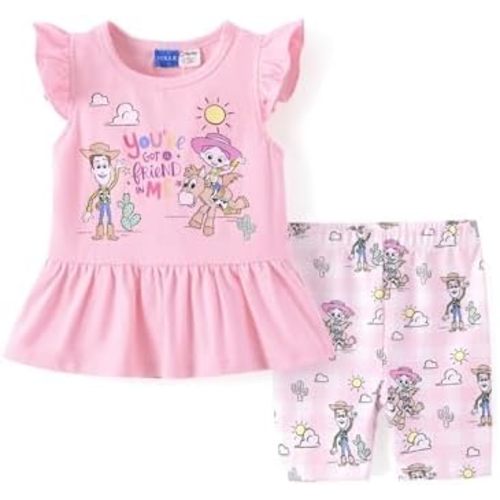 Disney Minnie Mouse Frozen Princess Marvel Toddler Girls Clothes Long Sleeve Sweatshirt + Leggings 2pcs Outfits Set 2-6Y