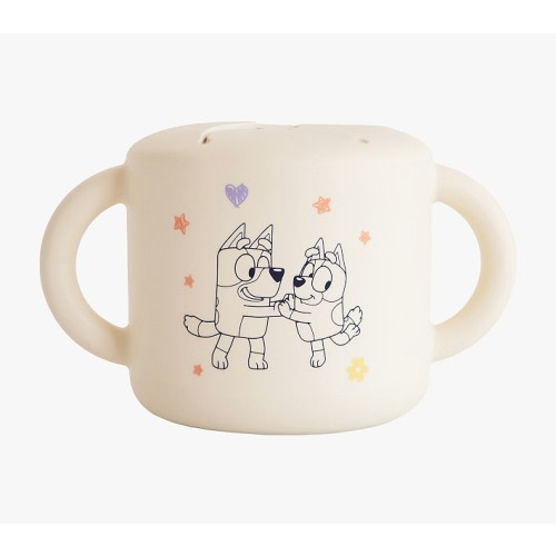 Pottery Barn Kids Silicone Snack Cup-Ivory