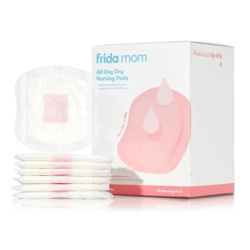 Frida Mom Disposable Nursing Pads, Ultra Absorbency, Soft Texture, 60ct