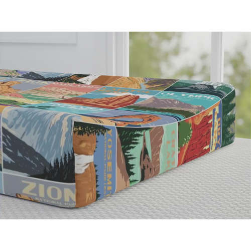 National Park Baby Changing Pad Cover for Your Nursery – The Lincoln Forest