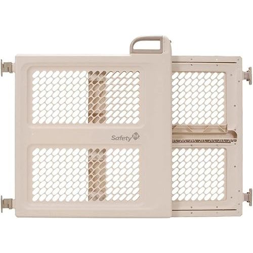 Safety 1st Baby Gates for Doorways, Pressure Mount Lift, Lock and Swing, Dog Gates, Hardware Gate for Stairs, Fits 28"-42" Wide