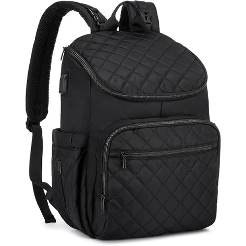 LOVEVOOK Diaper Bag Backpack Large Capacity Baby Bag with Portable Changing Pad, Multifunction Baby Travel Backpack