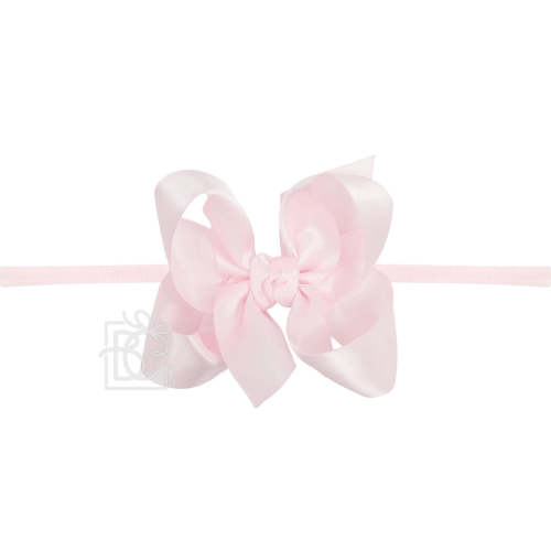 Beyond Creations Medium Satin Bow Baby Headband – Jojo Mommy