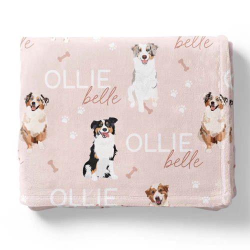Personalized Kids Blankets | Dog Breeds
