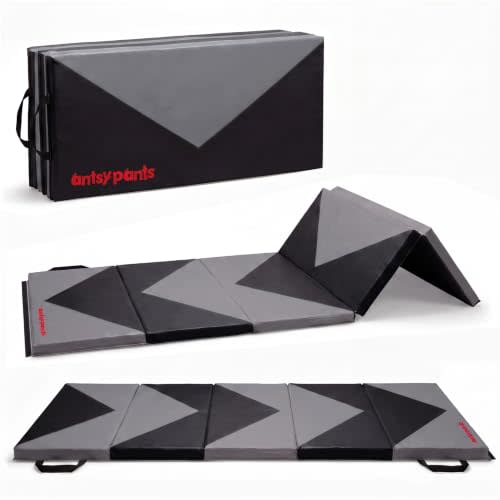 Antsy Pants Tumbling Mat for Kids – Gymnastics Mat, Easy to Clean, Sturdy, Foldable Tumbling Mats, Padded, Lightweight, Portable, Gymnastics Equipment for Active Play