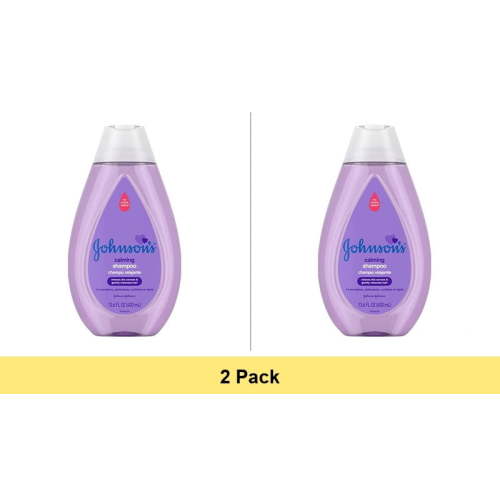 Johnson's Baby Calming Shampoo with NaturalCalm Aromas, 13.6 fl. oz - 2 Pack