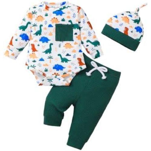 Renotemy Newborn Baby Boy Clothes Infant Boys Gentleman Outfits Preemie-18M