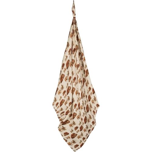 Milkbarn Baby Swaddle Blanket, Nursery Swaddling Blankets, Homestead