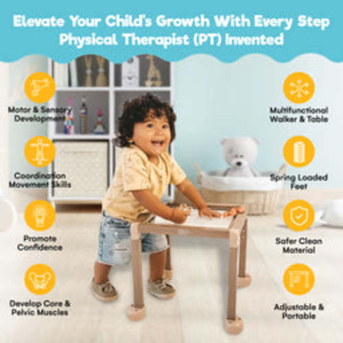 Inspira Spark Little Balance Box® Grow – Adjustable Push & Pull Developmental Tool - Shop