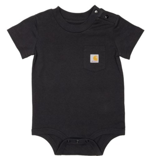 Carhartt Infant Boys CA5004 Pocket Baby Bodysuit - Short Sleeve