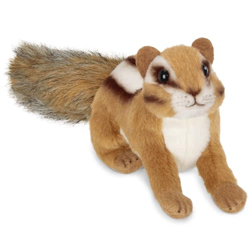 Bearington Collection Chippie Plush Chipmunk Stuffed Animal, 7 Inch