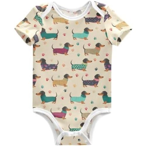 Bright Emotions Raccoons Baby Short Sleeve Bodysuits Romper Unisex Infant Outfit Wrapping Clothes for Boy Girl kids 3M