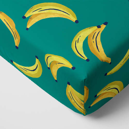 Go Bananas Fitted Crib Sheet | Little Sleepies
