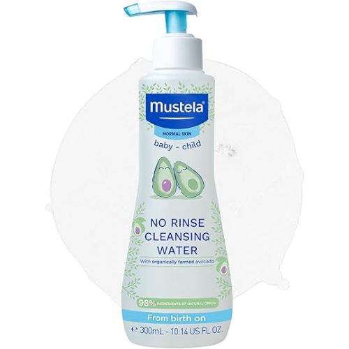 Mustela Bébé Eau Nettoyante Sans Riçange 300 ml