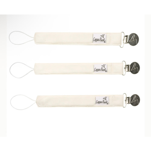 Binky Clips - Cru – Copper Pearl