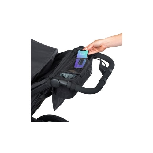 Deluxe Handlebar Console with Tire Pump for Single Jogging Strollers — BOB Gear