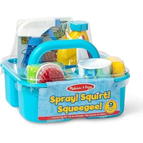 Melissa & Doug Spray, Squirt & Squeegee Play Set