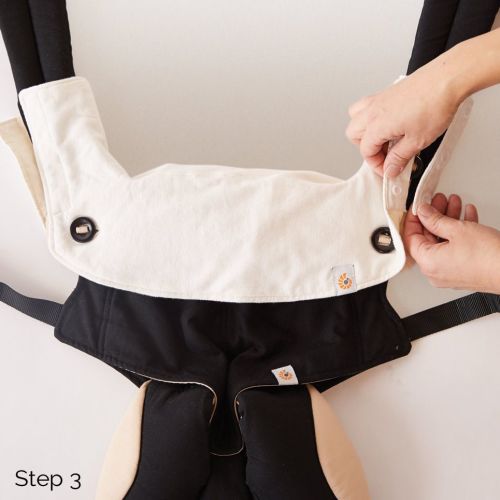 360 Teething Pad & Bib-Natural | Snuggle Bugz | Canada's Baby Store