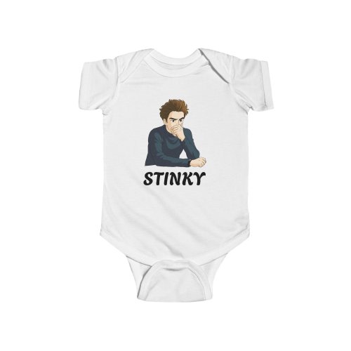Edward Thinks your Baby is Stinky Baby Bodysuit - Cute Baby Outfit, Perfect Baby Shower Gift, Infant Apparel, Quirky Newborn Clothing
