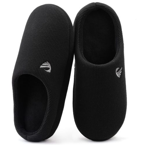 ULTRAIDEAS Men's Comfy Memory Foam Slippers Indoor, House Slippers for Men Non-Slip