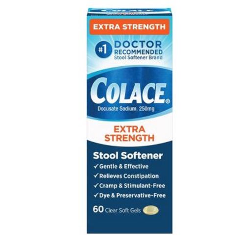 Colace Extra Strength Soft Gelcaps - 60ct