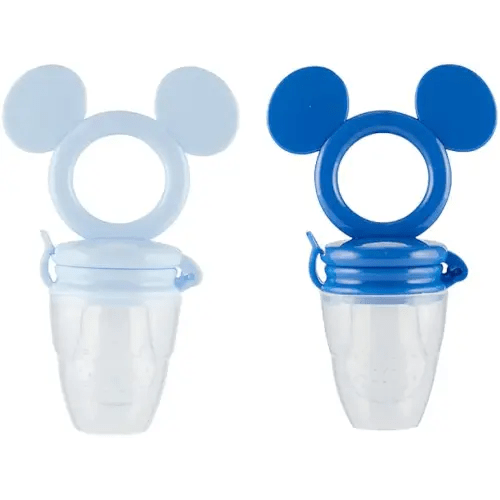 Disney Mickey and Minnie Teether with Fruit Feeder - Safe and Durable Design for Soothing Your Baby's Teething Pains