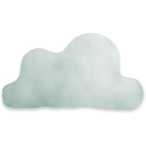 Ullabelle Decorative Pillow, Cloud Shaped Nursery Pillow, Playroom Décor, Cute Throw Pillows for Cribs, Kids Rooms, and Couch (Blue Cloud)