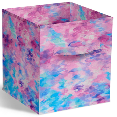 Sorbus Foldable Fabric Storage Cube bin, 11-Inch with Dual Handles for Pantry, Closet, Shelf, Nursery, and Playroom