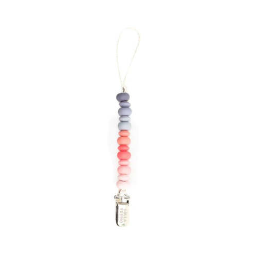 Bella Tunno Girl Multi Pacifier Clip