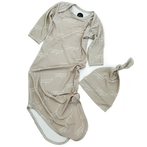 Answered Prayer Bamboo Gown & Matching Beanie – OUR HOUSE ABOVE