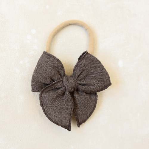 Mini Fleur Bow Headband // Willow