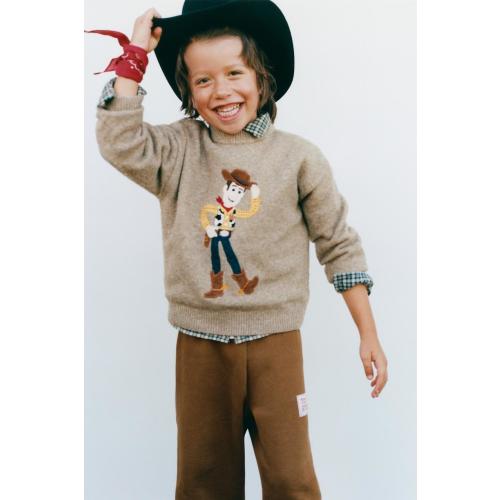 TOY STORY © DISNEY PIXAR EMBROIDERED KNIT JUMPER - Midnight blue | ZARA United States
