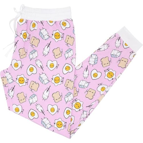 SIZE: WOMENS XL (MOMMY'S MATCHING PJ'S) Little Sleepies Women's Pajama Bottoms, Jogger-Style Comfy PJ Pants, Viscose from Bamboo Pajamas, Family Matching Outfits