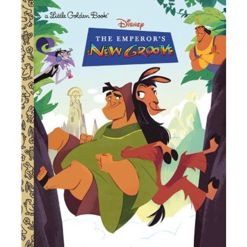 Disney the Emperor's New Groove - (Little Golden Book) by Frank Berrios (Hardcover)