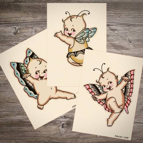 Kewpies - Set of Three