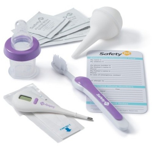 Safety 1st Deluxe Nursery Healthcare & Grooming Kit - Purple