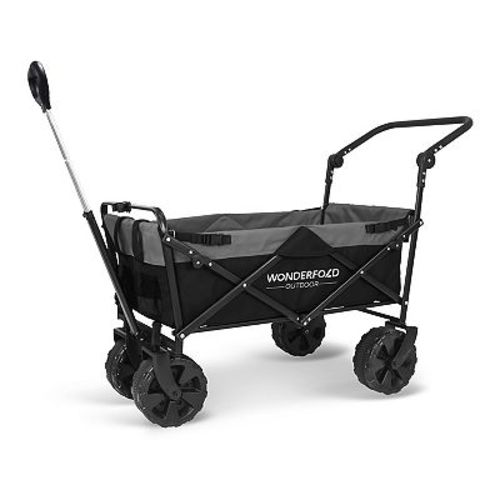 Wonderfold S-Series Utility Beach Tire Folding Wagon