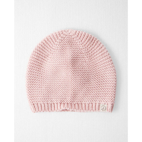 Baby Girl Organic Cotton Sweater Knit Cap - Little Planet | Carter's