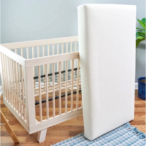 Breathable Organic 2-Stage Baby Crib Mattress