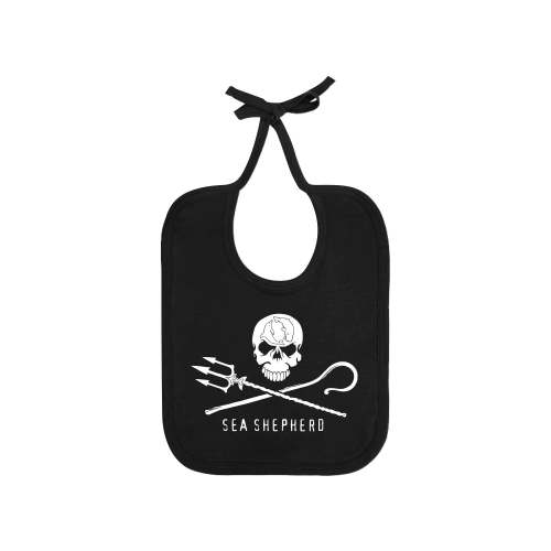 Jolly Roger Baby Bib