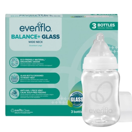Evenflo 🍼 Balance + Bottles for Breastfed Babies – Evenflo Feeding glass bottles