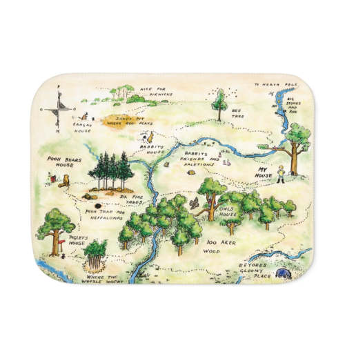 Winnie-the-Pooh Children's Sherpa Blanket