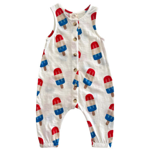 Popsicle / Organic Bay Jumpsuit