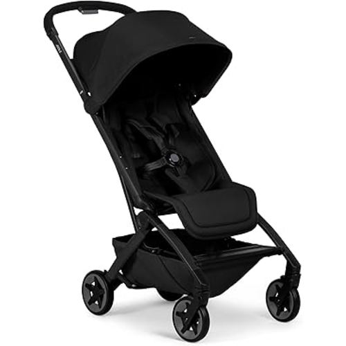 Joolz Aer2 Lightweight Travel Stroller for Baby & Toddler – Ultra-Compact One-Hand Foldable Stroller, Reclining Seat, UPF 50+ Canopy, Adjustable Leg Rest, Carry-On & Airplane Approved (Space Black)