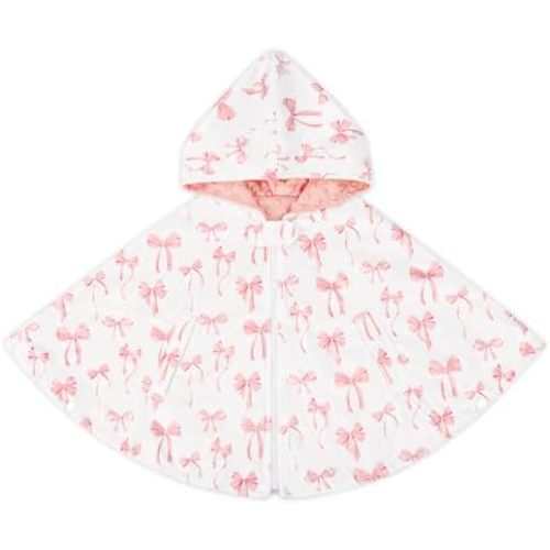 Baby Toddler Hooded Poncho Cape Cloak, Winter Jacket Children's Cover Cloak Car Seat Coat for Baby Boys and Girls