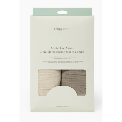 Muslin Crib Sheets | Natural + Birch